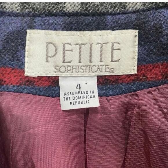 Vintage Petite Sophisticated size 4 Aztec Blazer - Picture 3 of 14